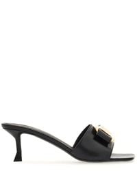 Ferragamo - Mules Con Fiocco 55Mm - Lyst