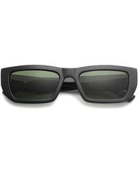 A.Kjærbede - Fame Rectangle-Frame Sunglasses - Lyst