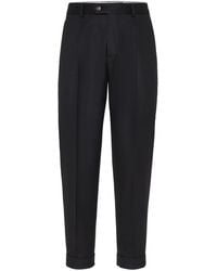 Brunello Cucinelli - Tapered-Leg Trousers - Lyst
