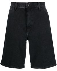Carhartt - Short cargo en jean à patch logo - Lyst