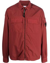 C.P. Company - Zip-up Shirt Jacket - Lyst