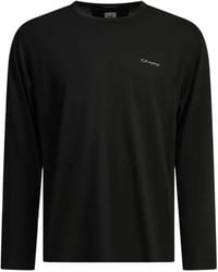 C.P. Company - Logo-Print Long-Sleeved T-Shirt - Lyst