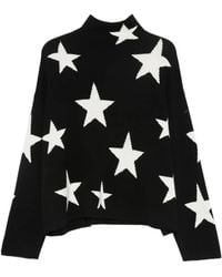 Goldbergh - Sera Star-Intarsia Sweater - Lyst