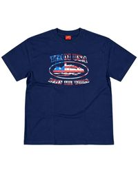corteiz - Usa Alcatraz Graphic-Print T-Shirt - Lyst