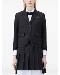 Thom Browne - Getailleerd Jack Met Gekerfde Revers - Lyst