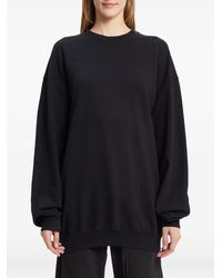 Ann Demeulemeester - Slogan-Print Brushed Sweatshirt - Lyst