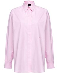Pinko - Camisa con logo bordado - Lyst