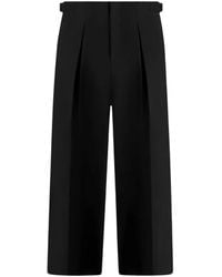 Manière De Voir - Lior Box Pleat Wide Leg Pants - Lyst