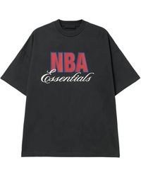 Fear Of God - Logo-Print Drop-Shoulder T-Shirt - Lyst