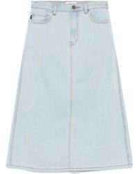 Chocoolate - Denim Skirt - Lyst