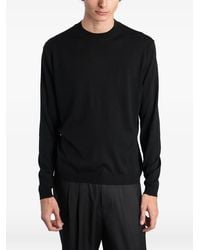 Low Brand - K109 Central-Seam Sweater - Lyst