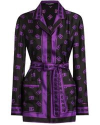 Dolce & Gabbana - Camicia Dna Con Logo Dg - Lyst
