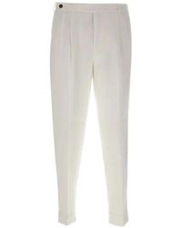 PT Torino - Pleated-Detail Tailored Trousers - Lyst