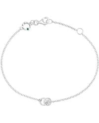 COURBET - 18Kt Recycled Laboratory-Grown Diamond Co Chain Bracelet - Lyst