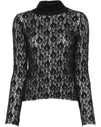 Dixie - Top A Collo Alto - Lyst