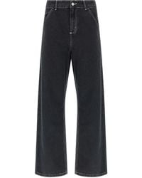 Carhartt - High-Waisted Wide-Leg Jeans - Lyst