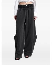 Alexander Wang - Layered-Waistband Cargo Pants - Lyst