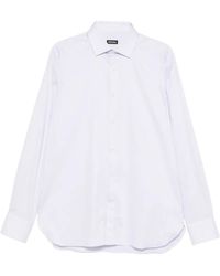 ZEGNA - Long-Sleeve Shirt - Lyst