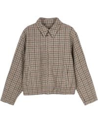 JNBY - Check Wool Jacket - Lyst