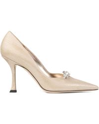 Jimmy Choo - 90Mm Belinda Crystal-Embellished Pumps - Lyst