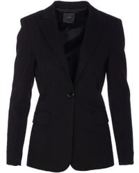 Pinko - Giacca Con Scollo A V - Lyst