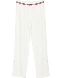 Liu Jo - Interlock Drawstring Striped Track Pants - Lyst
