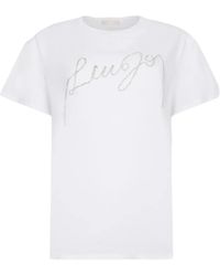 Liu Jo - T -Shirts und Polos Weiß - Lyst