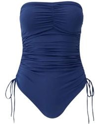 Melissa Odabash - Sydney Badpak Met Ruches - Lyst