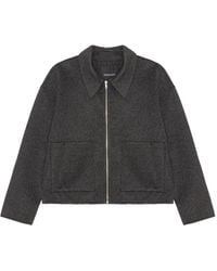 Herskind - Giacca Con Tasca Applicata E Logo - Lyst