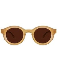 Thierry Lasry - Slippery Round-Frame Sunglasses - Lyst