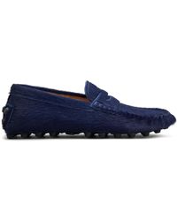 Tod's - Gommino Calf-Hair Loafers - Lyst