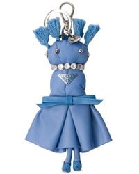 Prada - Portachiavi Con Nappa - Lyst