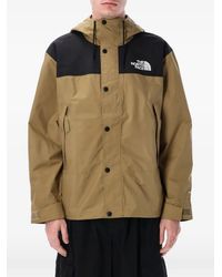 The North Face - Gore-Tex Hooded Colour-Block Jacket - Lyst