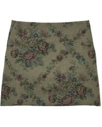 Ba&sh - Rhea Floral-Jacquard Mini Skirt - Lyst