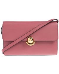 Furla - Sac Cabas En Cuir À Fermoir Circulaire - Lyst