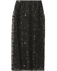 Fabiana Filippi - Sequin-Embellished Midi Skirt - Lyst