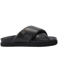 Kurt Geiger - Baron Cutout Slide Sandals - Lyst