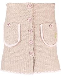 Cormio - Minifalda Chiara Con Botones Florales - Lyst