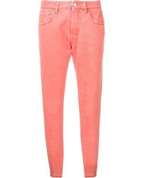 Golden Goose Deluxe Brand Hoch sitzende Jeans - Orange