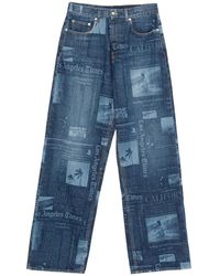 Palm Angels - Cotton Jeans - Lyst