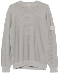 Stone Island - 5100032 Cotton Cashmere S.I. Ghost Sweatshirt - Lyst
