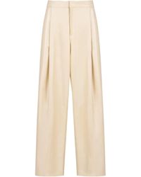 Marni - Wide-Leg-Hose Mit Bundfalten - Lyst