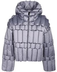 RAXXY - Hooded Padded Jacket - Lyst