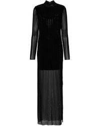 Patrizia Pepe - ラインストーン マキシドレス - Lyst