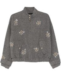 Maje - Bomberjacke mit Pailletten - Lyst