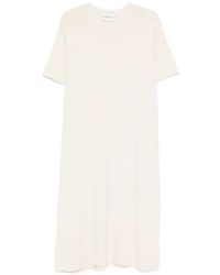 Bompard - Robe Mi-Longue À Manches Courtes Et Col Rond - Lyst
