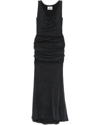 Vivienne Westwood - Abito Lungo Liz Con Scollo Drappeggiato - Lyst