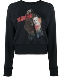 VAQUERA - Clown-print Cotton Sweatshirt - Lyst