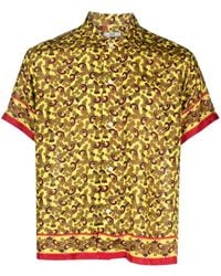 Bode - Camicia Con Stampa Paisley - Lyst