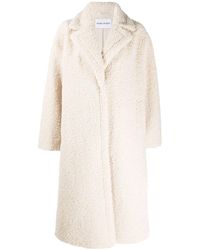 Stand Studio Clara Oversize Coat - White